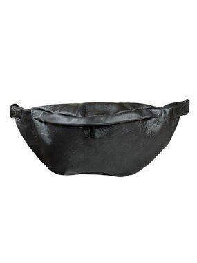 Louis Vuitton Discovery Bum Bag PM Monogram Shadow Leather Black